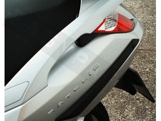 Peugeot Nastro Protettivo Posteriore Nero Peugeot Satelis